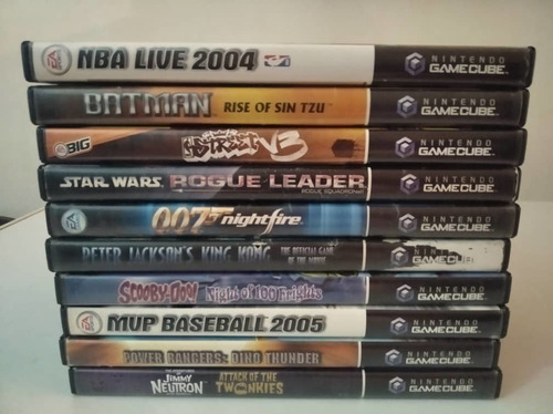 Juegos Originales Para Game Cube Con Sus Manuales