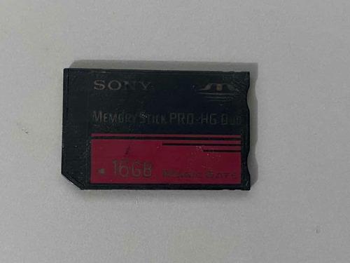 Memory Stick Pro Duo Hg 16gb Sony Original