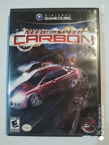 Nintendo Gamecube Need For Speed Carbon Original Usado