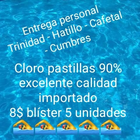 Pastillas De Cloro Piscina 90% 8vrdblister
