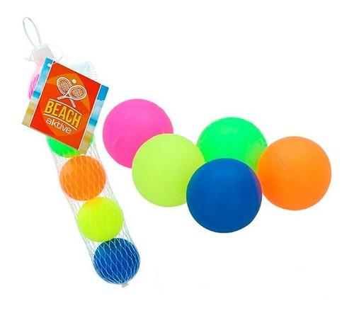Pelotas De Goma Playera Para Raqueta X6pcs