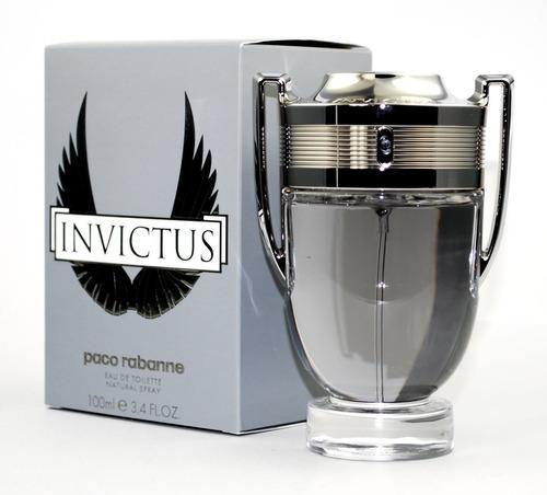 Perfume Invictus Paco Rabanne Caballero 100ml Original