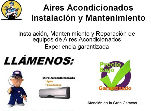 Servicio Tecnico Instalacion Aires Aacondicionados