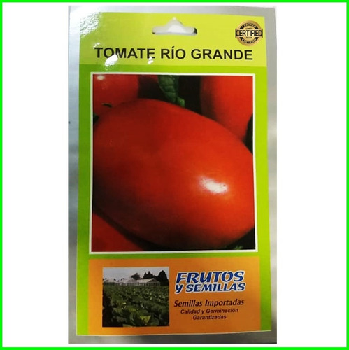 Sobre  Semillas De Tomate Rio Grande 25 Gramos