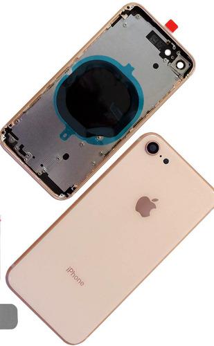 Tapa Trasera iPhone 8 / 8 Plus + Chasis Repuesto Backdoor