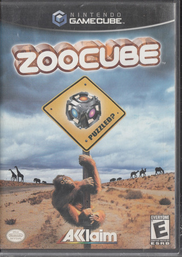 Zoocube. Puzzled. Nintendo Gamecube Original Usado. Qq1.