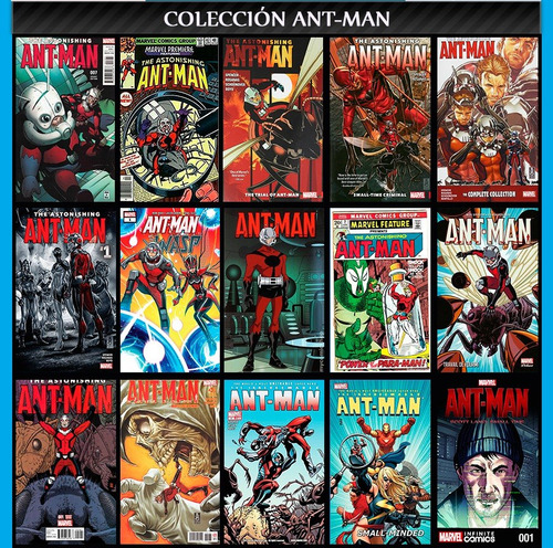 Ant Man Comics Didital Español Colección Descargables