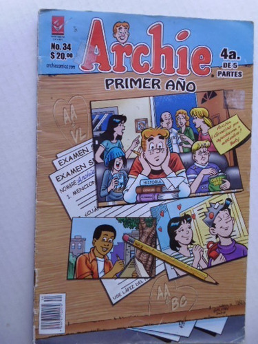 Archi Nro. 34 - Comic Fisico En Español Ediposter Mexico
