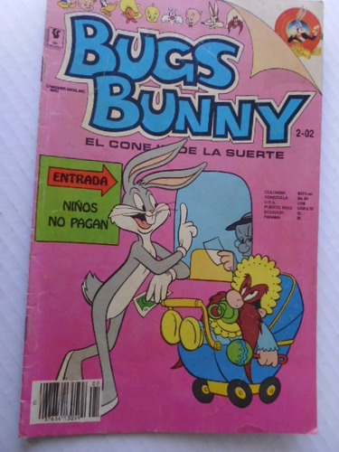 Bugs Bunny-el Conejo De La Suerte,nro. 2-02 Comic En Físico