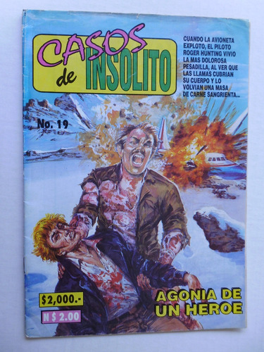 Casos De Insolito, Nro. 19 Edit.mina Mexico Comic En Físico