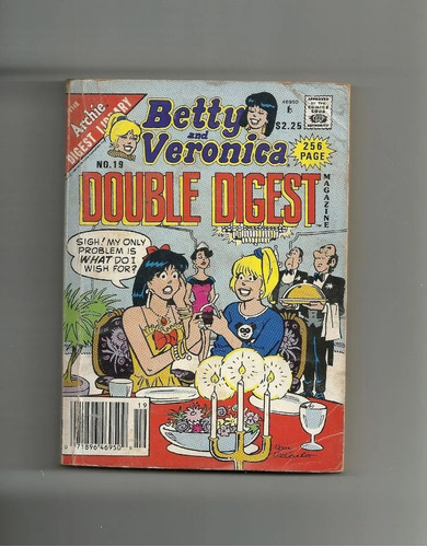 Cómic Archie, Betty And Veronica, Texto En Inglés, N° 19
