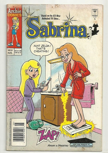 Cómic Archie, Sabrina, Texto En Inglés, N° 8, Sólo