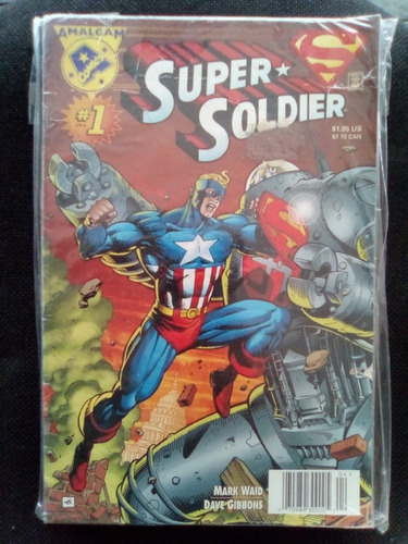Cómic Super Soldier #1 Original En Inglés. Coleccionable