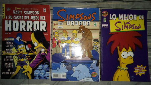 Colección Comic De Los Simpson Originales Español