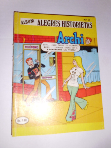 Comic Album Alegres Historietas Presenta: Archi Nro. 2