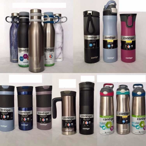 Contigo Termo Cooler Travel Mug Vaso Frio Caliente Fuerte