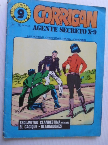 Corrigan, Agente Secreto X-9 - Nro.12 -comic En Físico