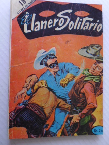 El Llanero Solitario- Nro 1 - Extraordinario - Comic Físico
