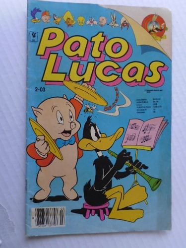El Pato Lucas Nro. 2-03 Edit. America - Comic En Físico