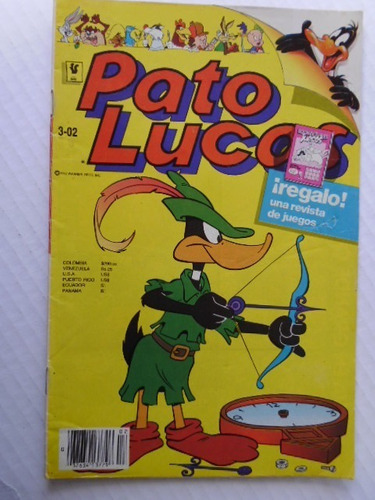 El Pato Lucas Nro. 3-02 Edit. America - Comic En Físico