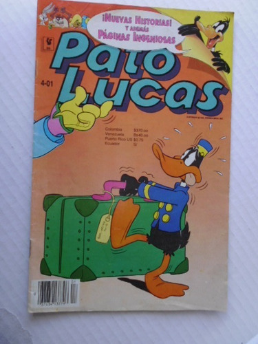 El Pato Lucas Nro. 4-01 Edit. America - Comic En Físico