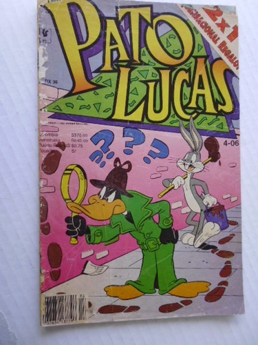 El Pato Lucas Nro. 4-06 Edit. America - Comic En Físico