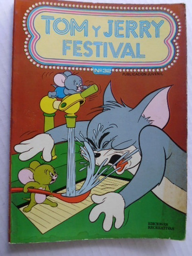 Festival De Tom Y Jerry Nro. 32 España Comic En Físico