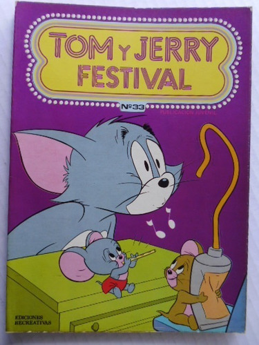 Festival De Tom Y Jerry Nro. 33 España Comic En Físico