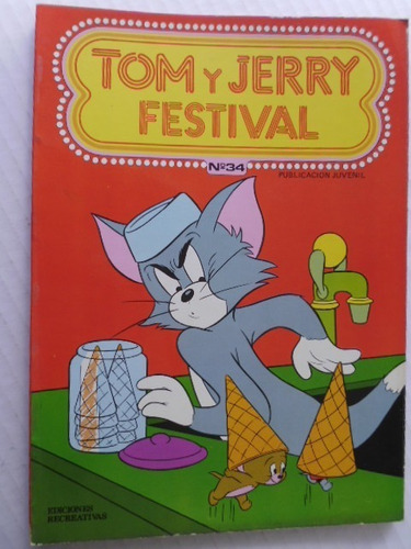 Festival De Tom Y Jerry Nro. 34 España Comic En Físico