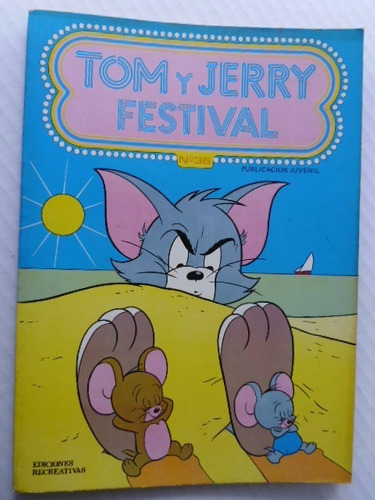 Festival De Tom Y Jerry Nro. 36 España Comic En Físico