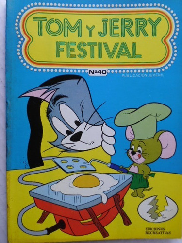 Festival De Tom Y Jerry Nro. 40 España Comic En Físico