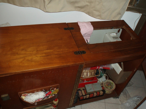 Maquina Coser Fpaff 260 Con Mueble De Madera.# 37