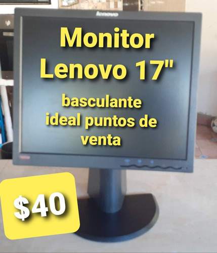 Monitor Lenovo 17 Basculante (40vds)
