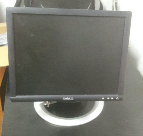 Monitor Pc Dell 15 Pulgadas Usb Vga Dvi Con Cables Operativo