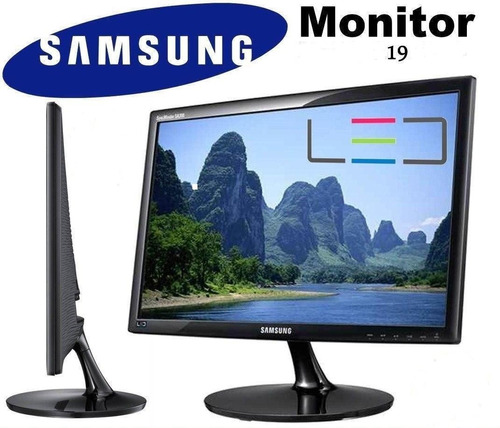 Monitor Samsung 19 Led S19d300ny Vga Nuevo Sellado Garantía