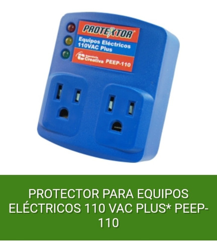Peep 110 Protector Con Supresión De Picos 110vac