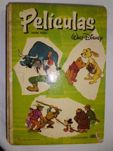 Peliculas De Walt Disney - Tomo Sexto - Comic En Físico