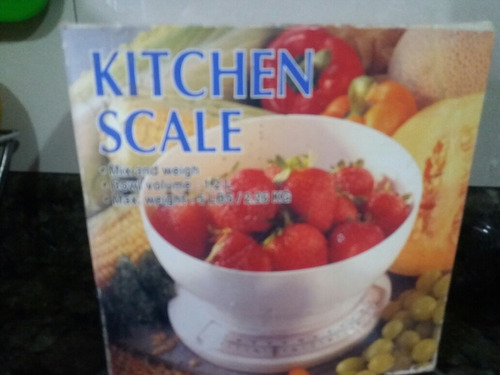 Peso De Comida Kitchen Scale Muy Poco Uso Como Nuevo