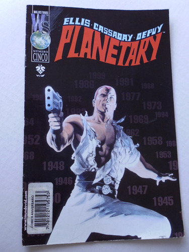 Planetary Nro 5 Edit.vid Mexico En Español Comic En Físico