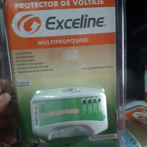 Protector De Voltage Exceline Multiproposito.