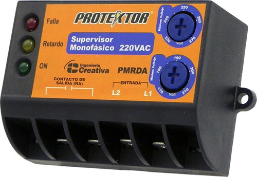 Protector Supervisor Monofasico 220vac