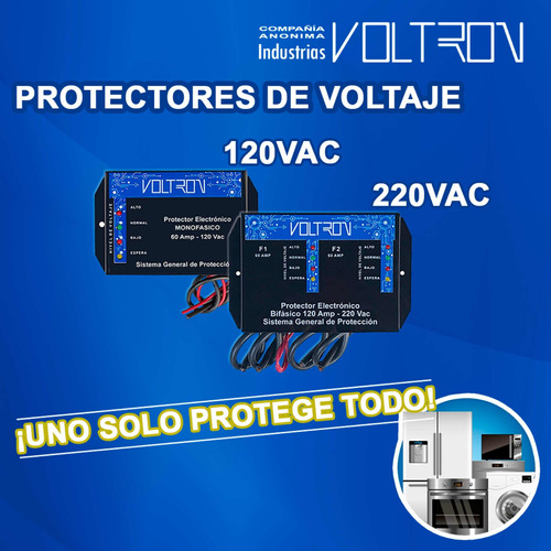 Protectores De Voltaje Para Toda La Casa/local/oficina