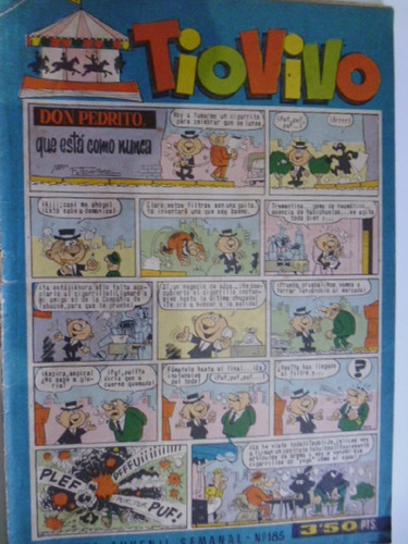 Revista Tio Vivo Nro. 185 - Comic Español En Físico 