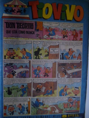 Revista Tio Vivo Nro. 278 - Comic Español En Físico 