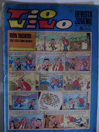 Revista Tio Vivo Nro. 392- Comic Español En Físico 