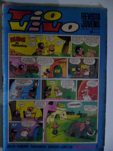 Revista Tio Vivo Nro. 534- Comic Español En Físico 