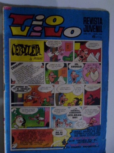 Revista Tio Vivo Nro. 538 - Comic Español En Físico 