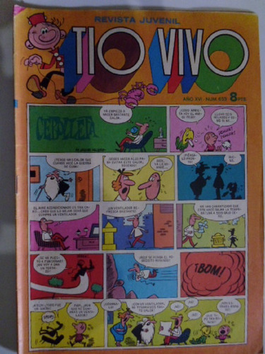 Revista Tio Vivo Nro. 653- Comic Español En Físico 