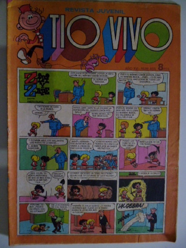 Revista Tio Vivo Nro. 655- Comic Español En Físico 