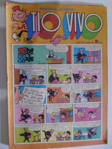 Revista Tio Vivo Nro. 661- Comic Español En Físico 
